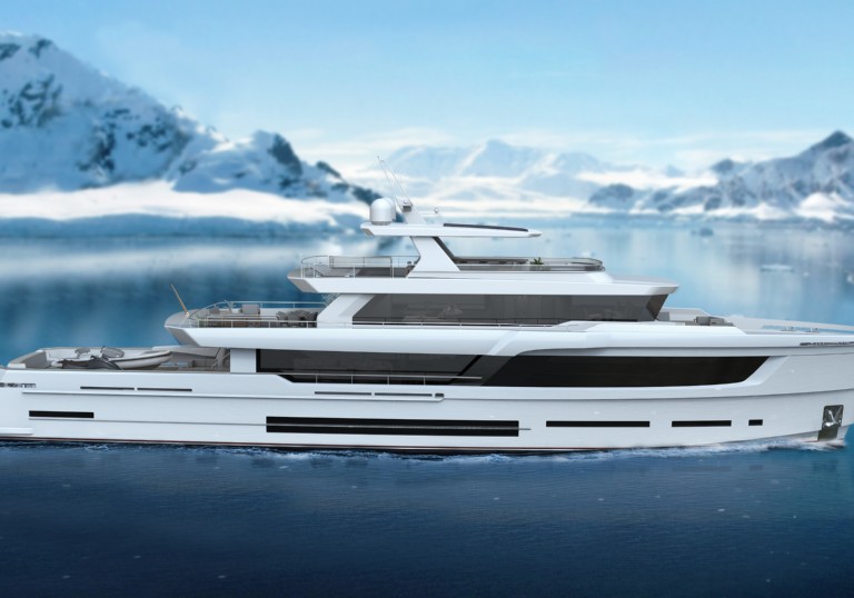 42.5m Ice Class Explorer for sale w/ Camper & Nicholsons