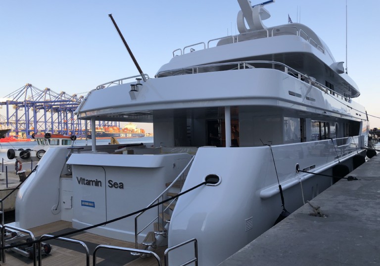 50 m Amels launched and ready for delivery. Congrats to Goldenyachts team